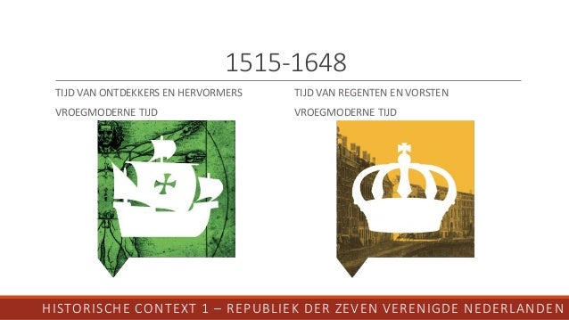 Republiek der Zeven Verenigde Nederlanden kernbegrippen en kenmerke…