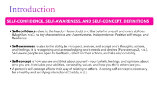 UNDERSTANDING OF THE CONCEPT OF SELF- AWARENESS | PDF