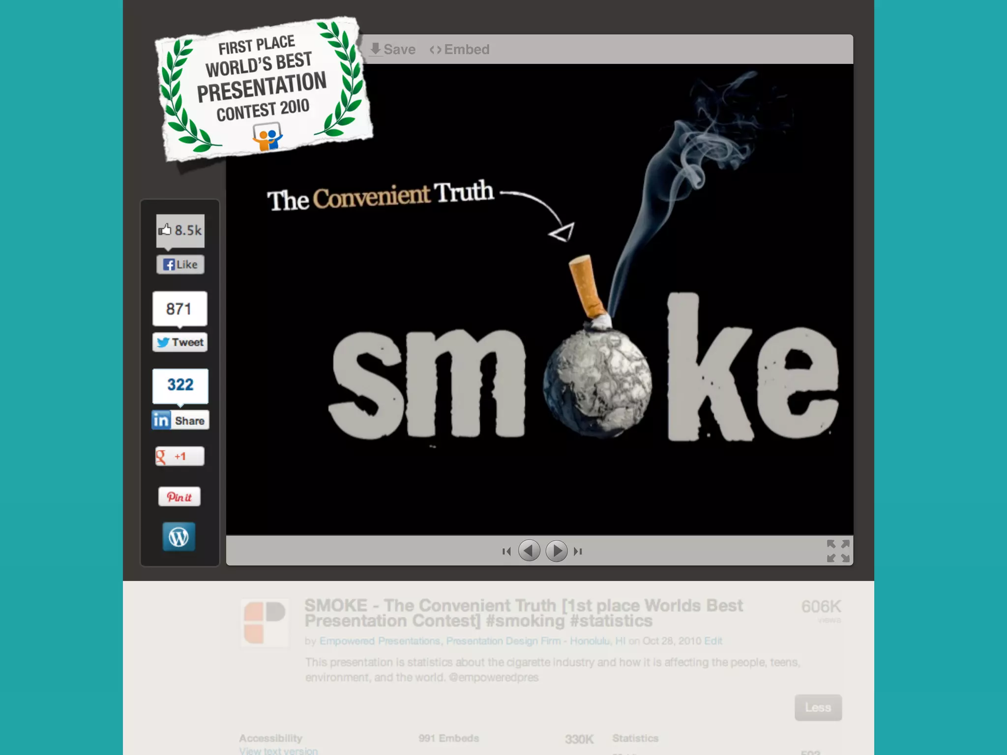 Email Like Save Embed‹›
 