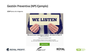 Gestión Preventiva (NPS Ejemplo)
123rf banco de imágenes
 