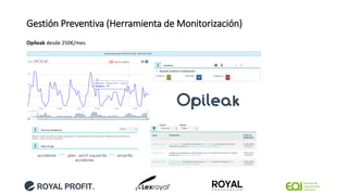 Gestión Preventiva (Herramienta de Monitorización)
Opileak desde 250€/mes
 