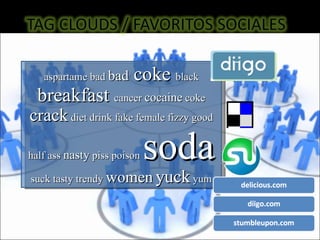 aspartame bad  bad  coke  black  breakfast  cancer  cocaine  coke  crack  diet drink fake female fizzy good half ass  nasty  piss poison  soda  suck tasty trendy  women   yuck  yum 