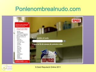 Ponlenombrealnudo.com 