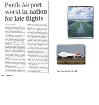 West Australian 23 Feb 2008

Friday, 7 January 2011
 