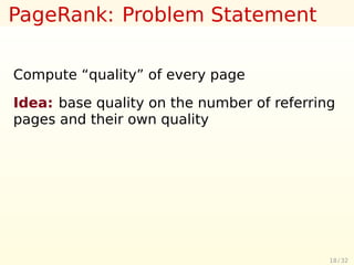 Reputation Systems I