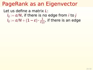 Reputation Systems I