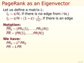 Reputation Systems I