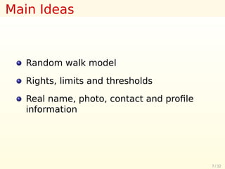 Reputation Systems I