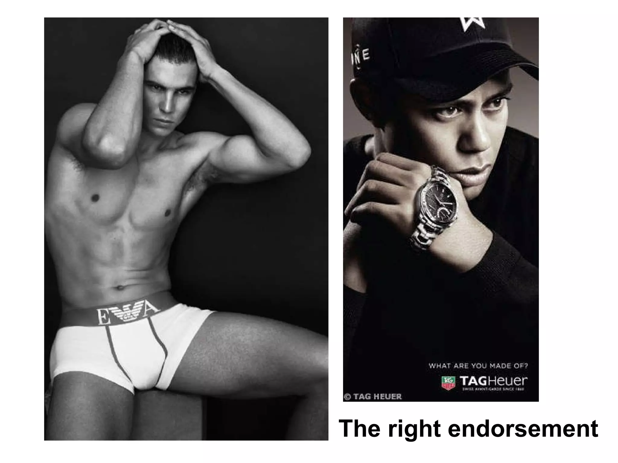 The right endorsement 