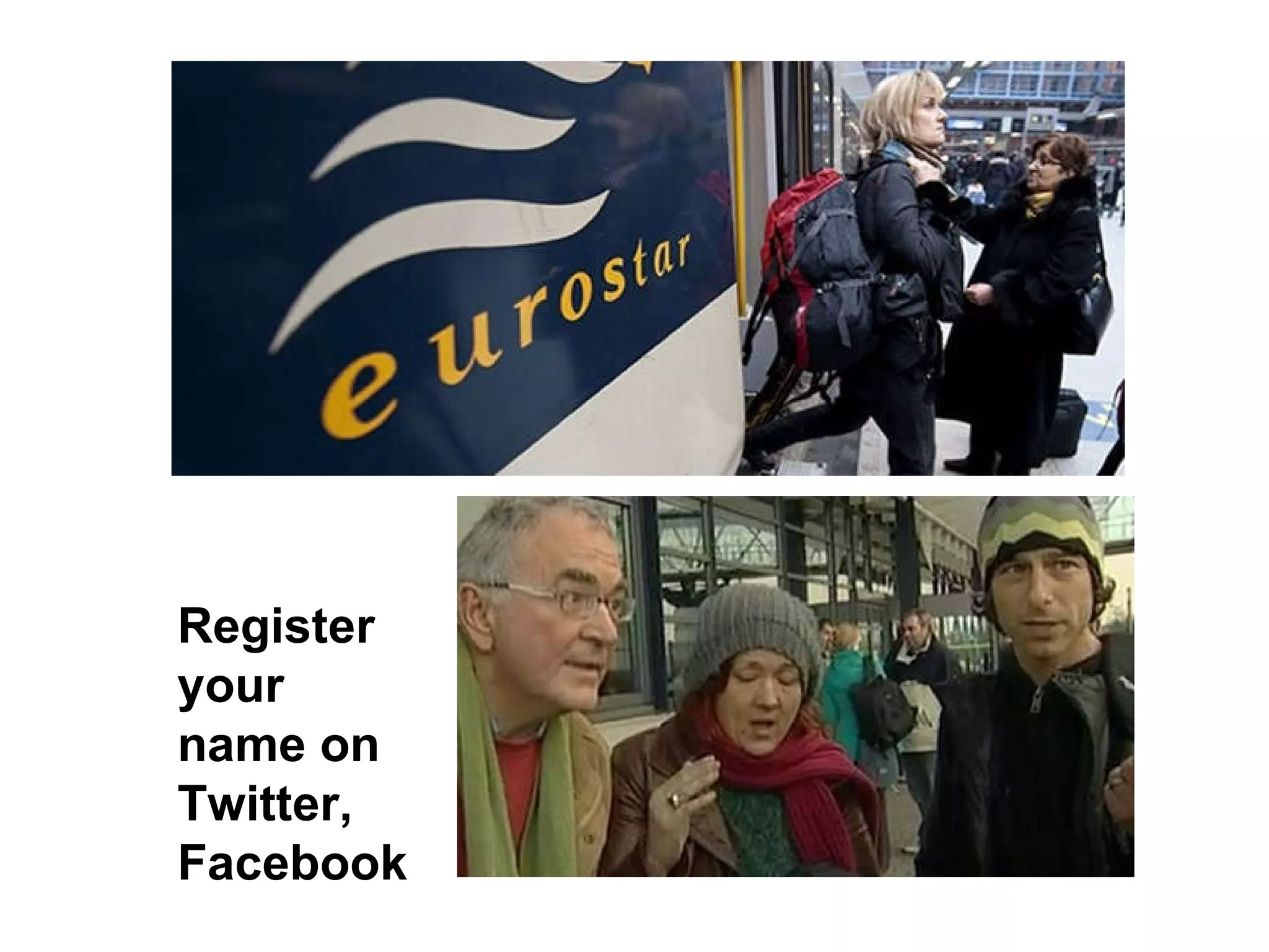 Register your name on Twitter, Facebook 