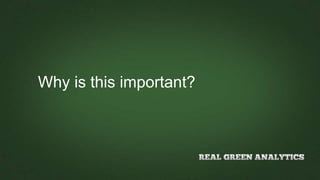 Why is this important?
 