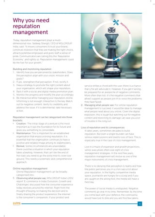 Reputation management report   msl group and eikona pr measurement