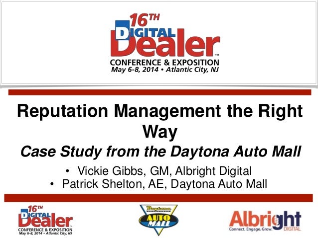 Daytona Auto Mall >> Reputation Management The Right Way Case Study Daytona Auto Mall Di Daytona Auto Mall >> Reputation Management The Right Way Case Study Daytona Auto Mall Di
