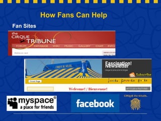 How Fans Can Help Fan Sites 