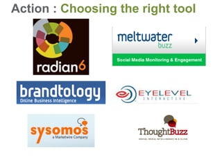 Action : Choosing the right tool
 