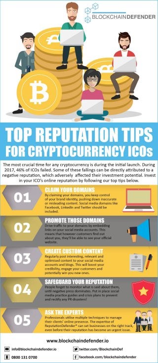 Reputation Tips for Cryptocurrency ICO's