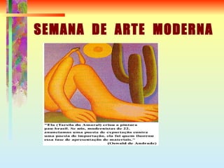 SEMANA  DE  ARTE  MODERNA 