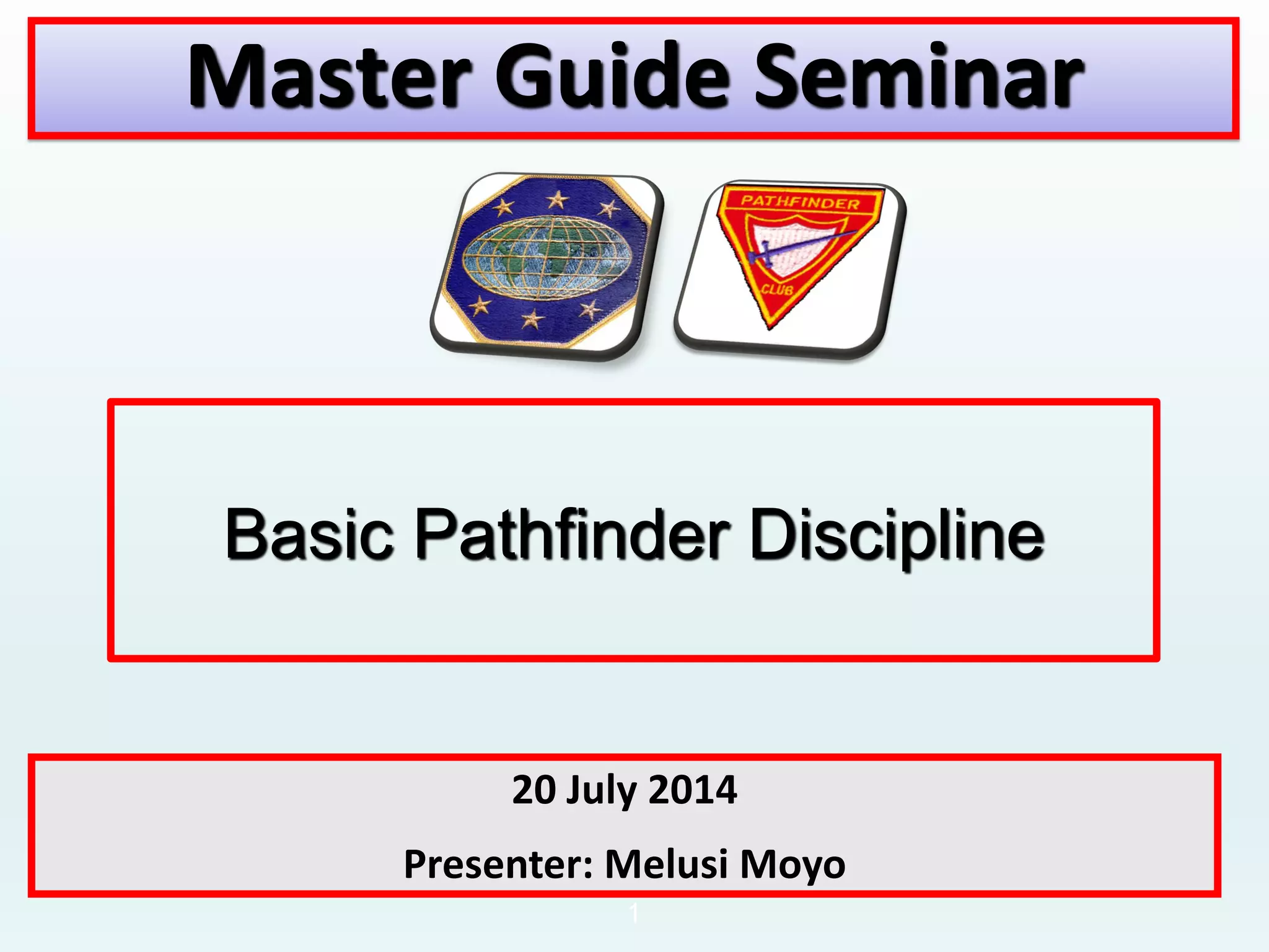Understanding Pathfinders Discipline | PDF