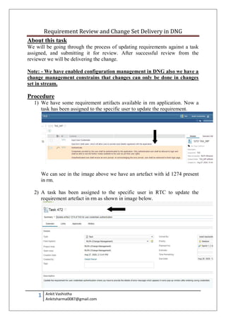 Req Review and Change Set Delivery | PDF