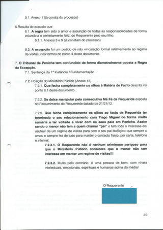 Requerimento tomada de consciencia - media