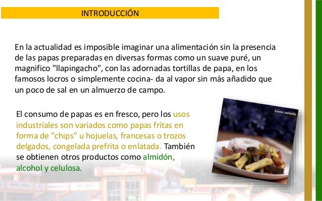 INDUSTRIALIZACION DE LA PAPA DOWNLOAD INDUSTRIALIZACION DE LA PAPA DOWNLOAD
