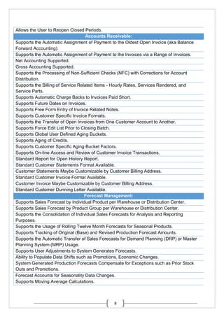 Accounting System Rfp Request for proposal final#n | PDF