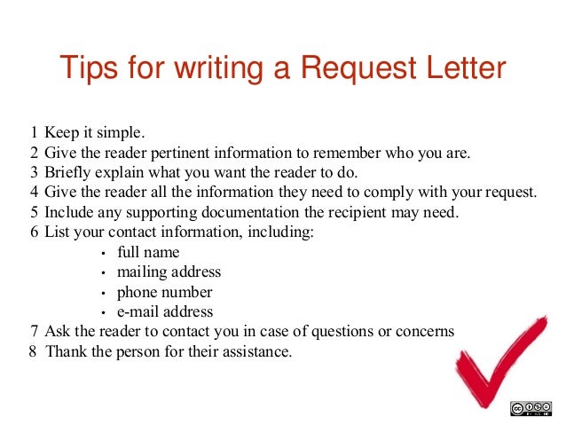 Request Letters 2
