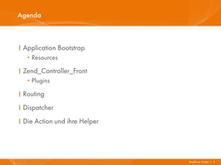 Request Lifecycle im Zend Framework | PDF