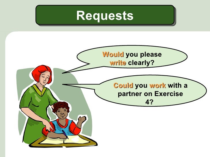 requests can could will