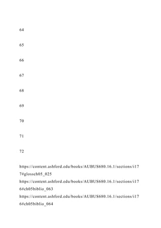 64
65
66
67
68
69
70
71
72
https://content.ashford.edu/books/AUBUS680.16.1/sections/i17
7#glossch05_025
https://content.ashford.edu/books/AUBUS680.16.1/sections/i17
6#ch05biblio_063
https://content.ashford.edu/books/AUBUS680.16.1/sections/i17
6#ch05biblio_064
 