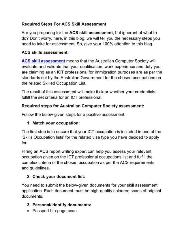 Required Steps For ACS Skill Assessment.pdf