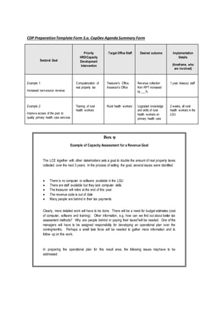 Required Templates for CDP Preparation-03March2016.docx