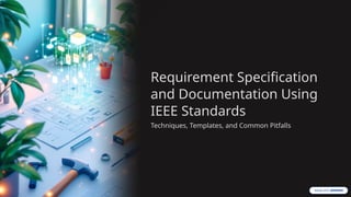 Requirement-Specification-and-Documentation-Using-IEEE-Standards.pptx