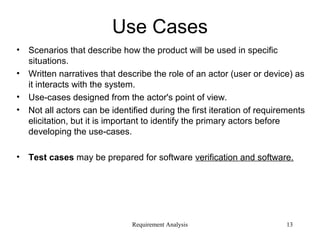 Requirement Analysis - Software Enigneering | PPT