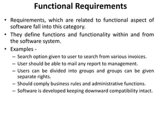Requirement engineering | PPTX