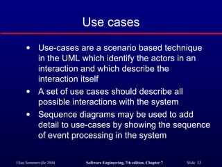 Requirements Engineering Processes in Software Engineering SE6 | PPT