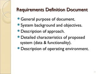 Requirements analysis | PPT