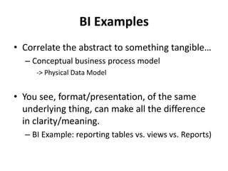 Business Process - OutcomesUnderstand the relevant outcomes of Business ProcessesAnd how the influence each otherMost likely we have to model, capture and report on these in the EDWAlso known as “State Transitions”