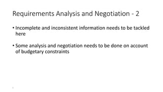 Requirements analysis and modeling | PPTX
