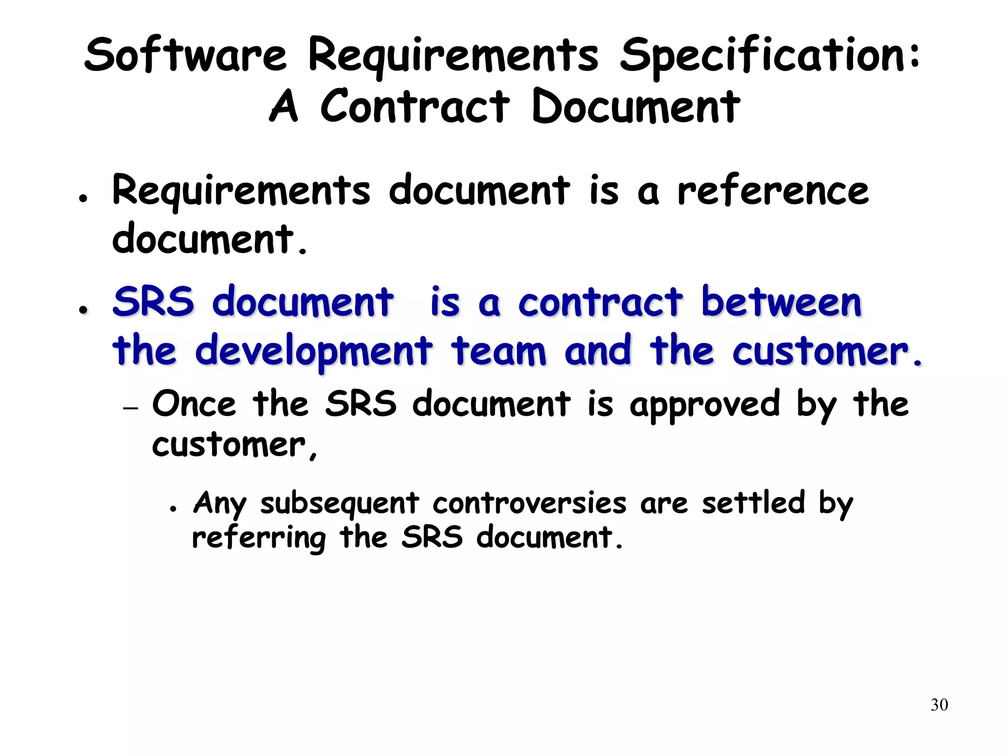 Requirements Analysis And Specification Pdf