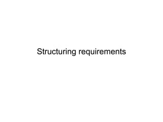 Requirements analysis lecture | PPT