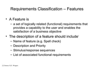 Check Required Features Requirements analysis lecture | PPT