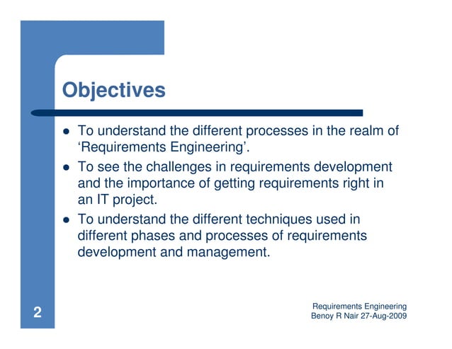 Requirements Engineering | PDF
