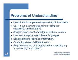 Requirements Engineering | PDF