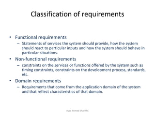 Requirements engineering | PPTX