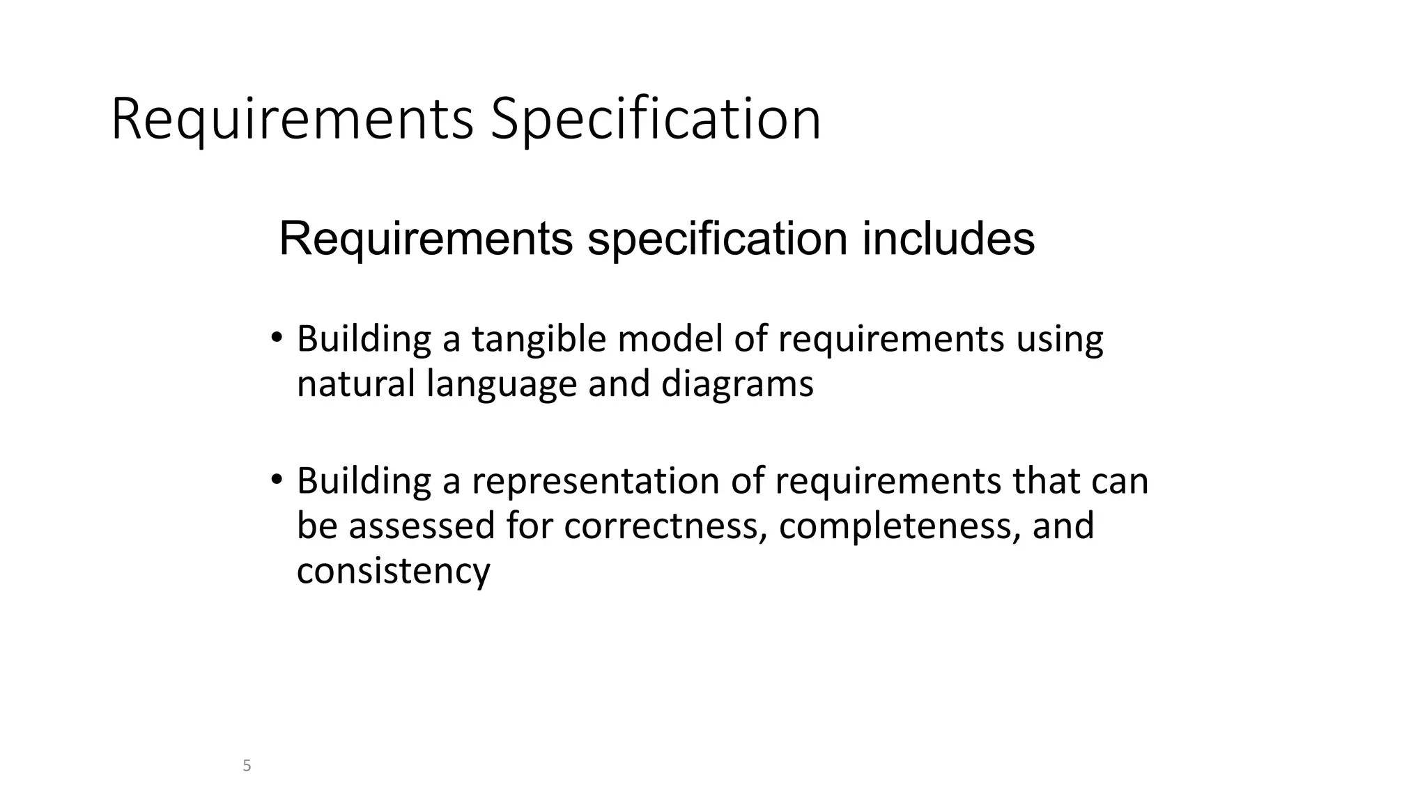 REQUIREMENTS ENGINEERING ACTIVITIES visual data 3