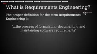 Requirements Engineering for the Humanities