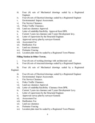 REQUIREMENTS FOR BUILDING PLAN APPROVAL AT THE MINISTRY OF LANDS ...