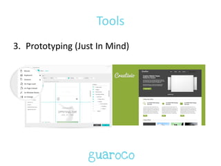 Tools
3. Prototyping (Just In Mind)
 