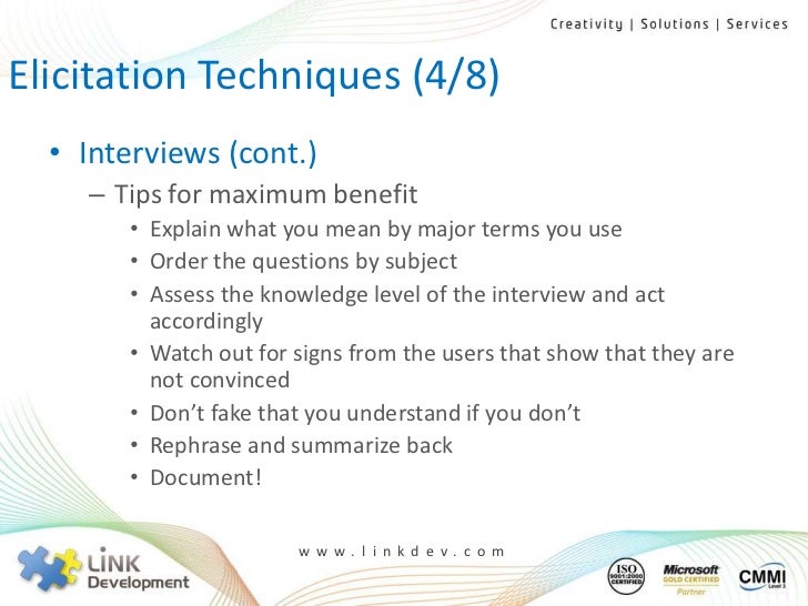 elicitation